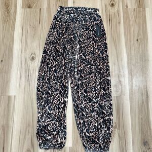 NEW Tart Intimates Velour Cheetah Pants Women’s Large
